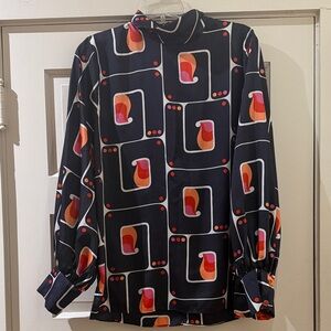 Geometric Patterned Shirt